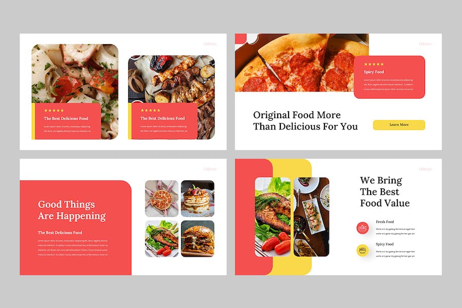 食品商务合作推介项目方案Keynote模板 - 顶尖PPT