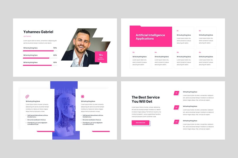 人工智能智能系统应用PPT模板 - 顶尖PPT