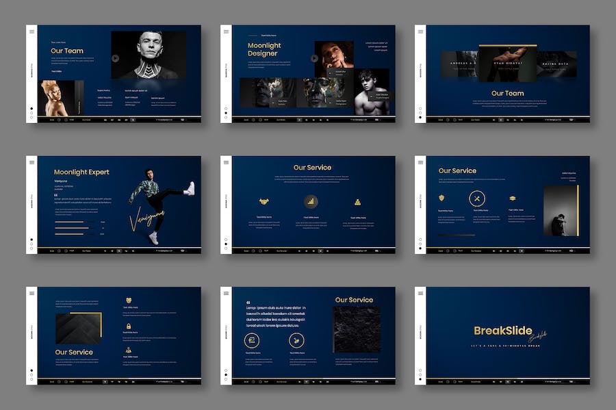 高端大气项目营销策划产品摄影展示通用PPT模板 - 顶尖PPT