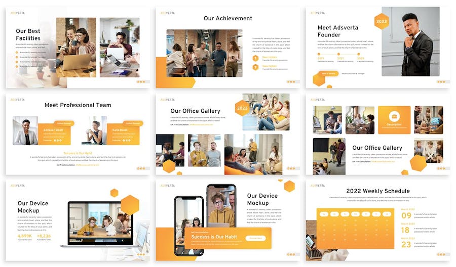 广告营销策划团队介绍展示keynote模板 - 顶尖PPT
