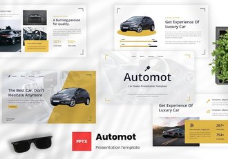 汽车销售经销商推介方案PPT模板 - 顶尖PPT