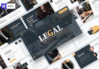 法律团队机构介绍展示keynote模板 - 顶尖PPT