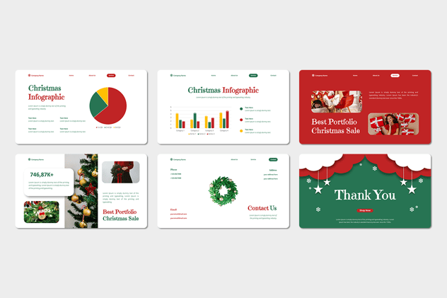 圣诞节特别促销营销推广PPT模板 - 顶尖PPT