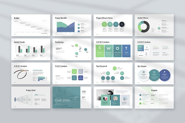 商业提案项目合作汇报PPT模板 - 顶尖PPT