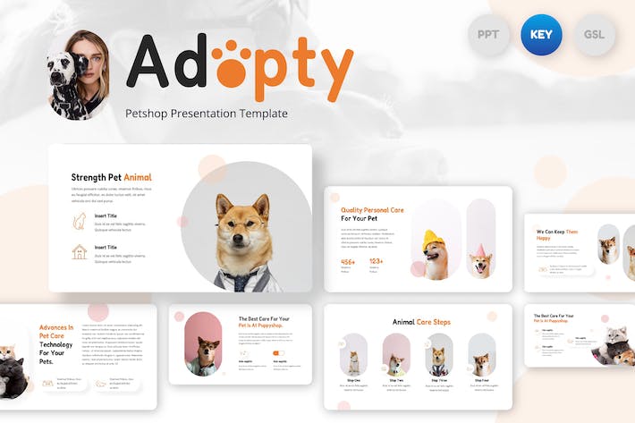 宠物商店运营方案介绍主题演讲Keynote模板 - 顶尖PPT