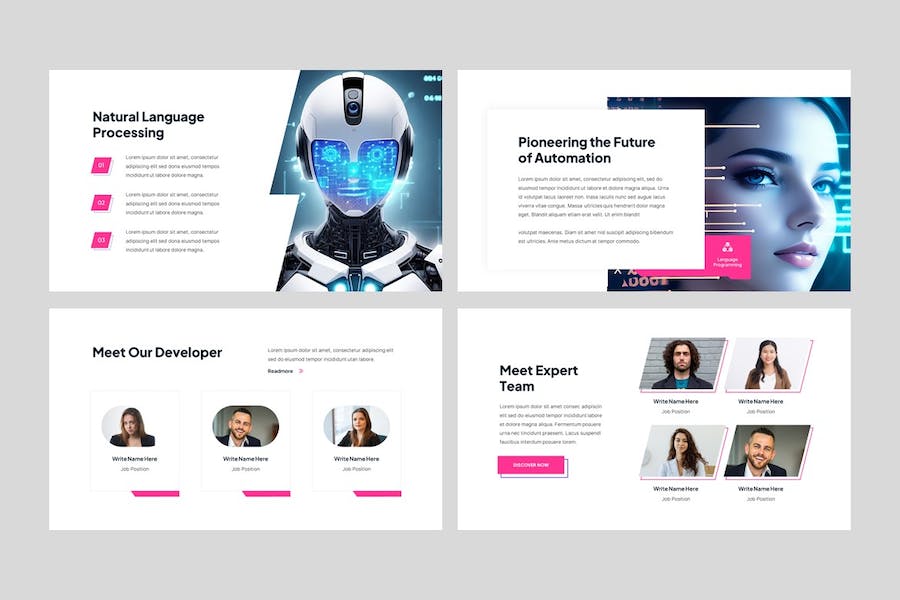 人工智能智能系统应用PPT模板 - 顶尖PPT