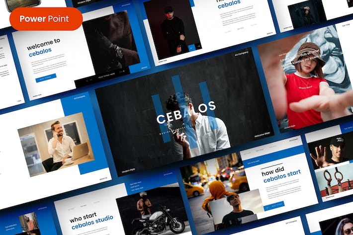 城市摄影展示产品营销策划品牌展示多用途PPT模板 - 顶尖PPT