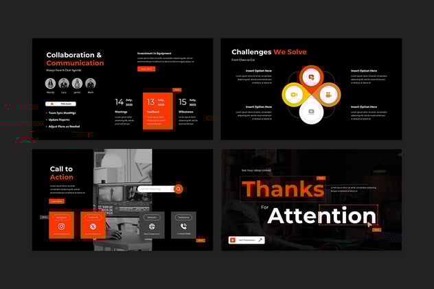 视频制作创意内容策划PPT模板 - 顶尖PPT