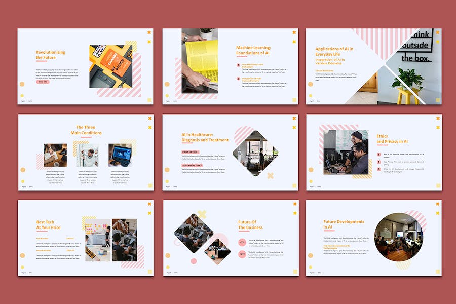 技术讲述展示应用创新推广PPT模板 - 顶尖PPT