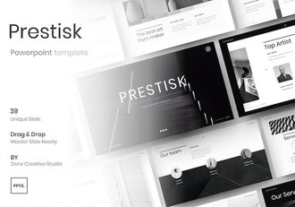 商务服务方案演讲营销策略PPT模板 - 顶尖PPT