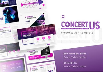 演唱会活动策划PPT模板 - 顶尖PPT