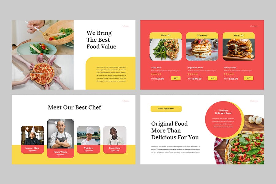 食品商务合作推介项目方案Keynote模板 - 顶尖PPT