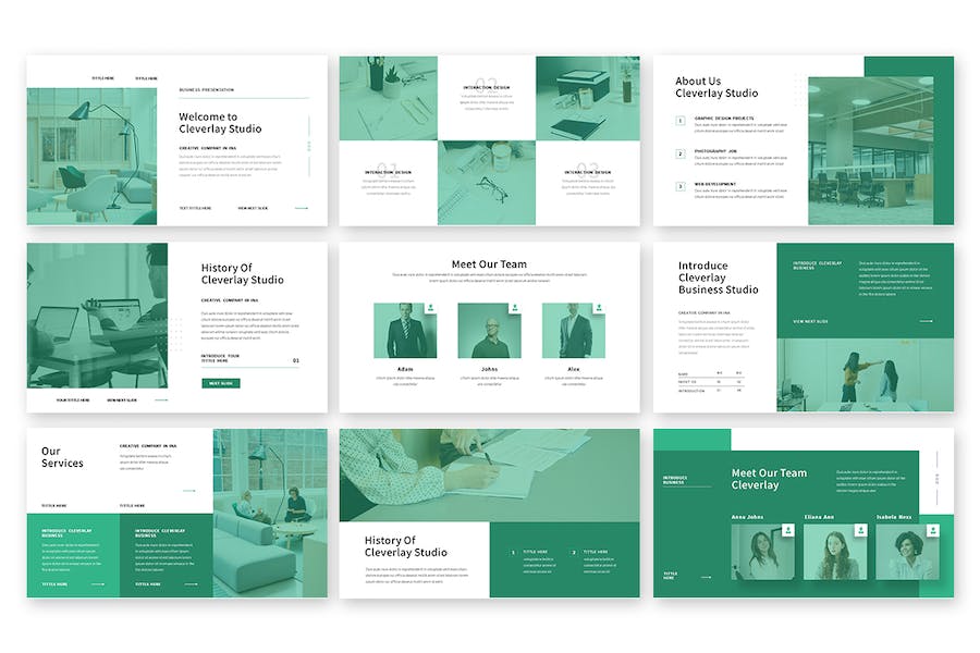 创意设计商业演讲方案Keynote模板 - 顶尖PPT