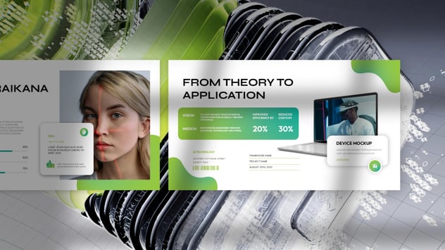 人工智能创业融资计划书Keynote模板 - 顶尖PPT