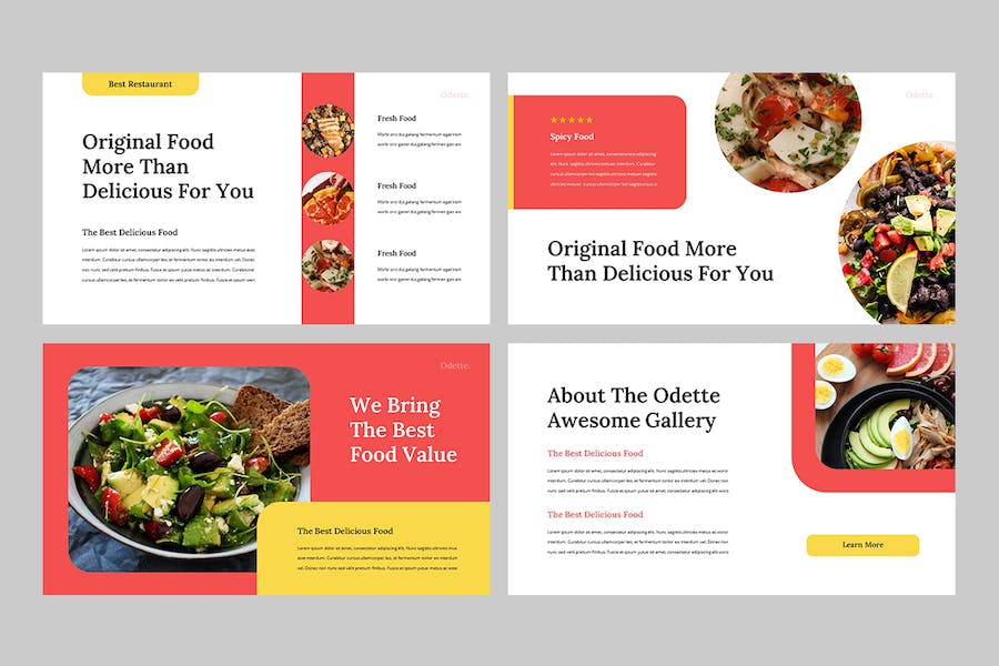 食品商务合作推介项目方案Keynote模板 - 顶尖PPT