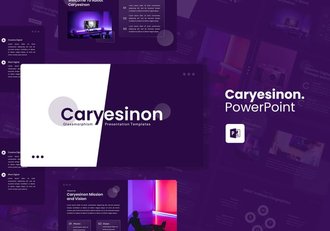 玻璃形态时尚主播摄影PPT模板 - 顶尖PPT