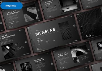 业务主题演讲展示Keynote模板 - 顶尖PPT