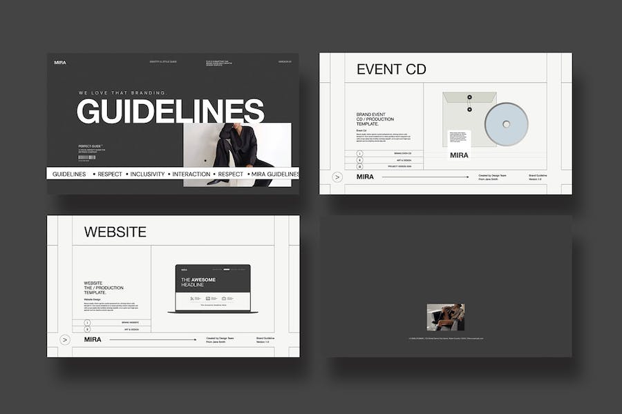 高级品牌指南演示文稿PPT模板 - 顶尖PPT