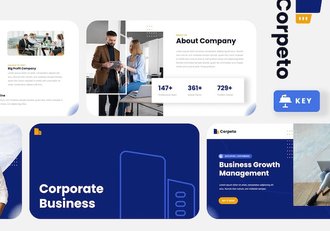 公司业务介绍合作keynote模板 - 顶尖PPT