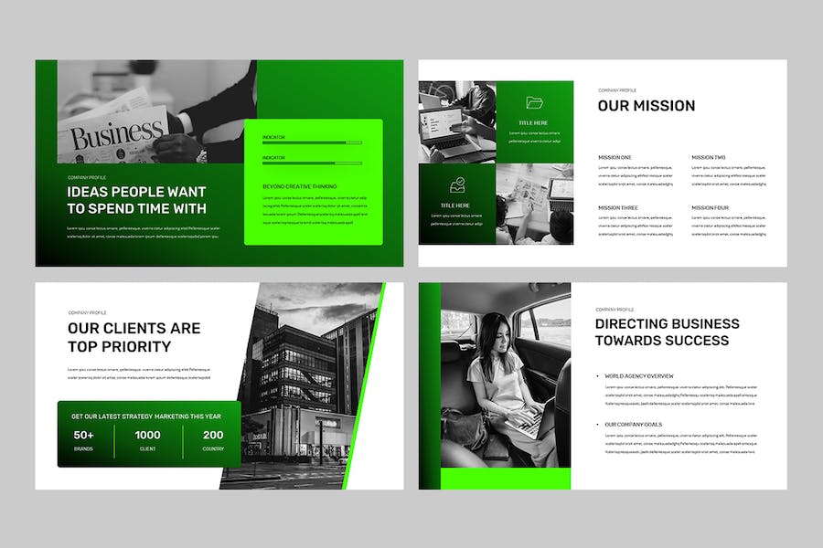 企业商务项目融资路演推介Keynote模板 - 顶尖PPT