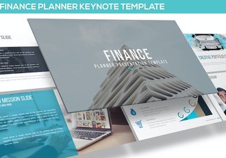 财务金融投资管理方案Keynote模板 - 顶尖PPT
