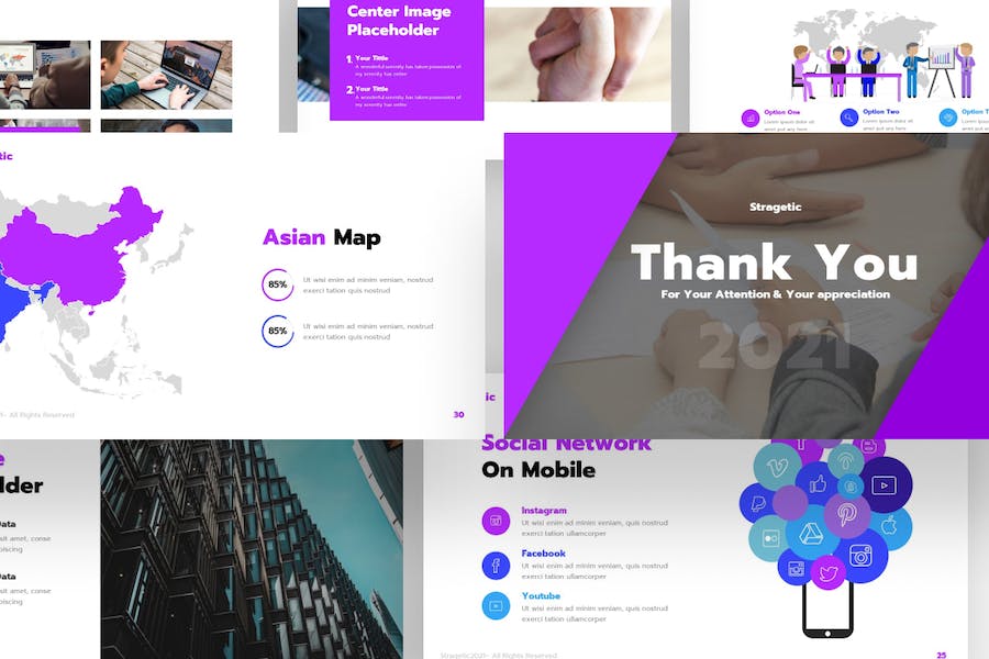 商务战略计划合作方案keynote模板 - 顶尖PPT