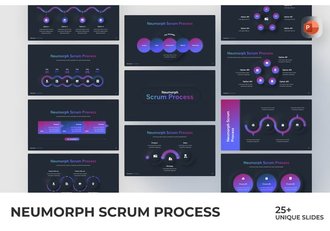 流程信息图形PPT模板 - 顶尖PPT