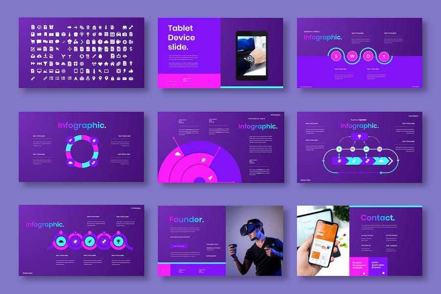 商务业务融资计划书Keynote模板 - 顶尖PPT