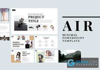 艺术展服装展策划进展PPT模板 - 顶尖PPT