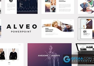 时尚简约公司团队介绍PPT模板 - 顶尖PPT