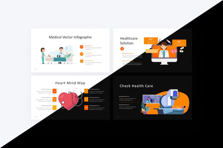 医学医疗行业主题医学研究分析统计PPT模板 - 顶尖PPT