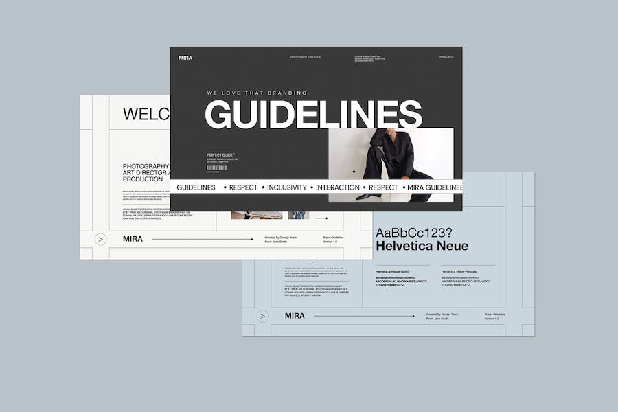 高级品牌指南演示文稿PPT模板 - 顶尖PPT