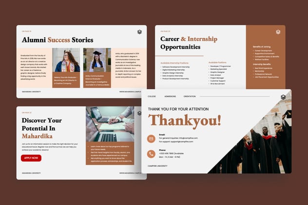 大学招商方向介绍keynote模板 - 顶尖PPT