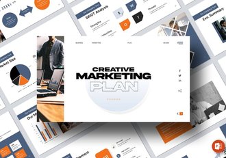 营销计划PowerPoint模板 - 顶尖PPT
