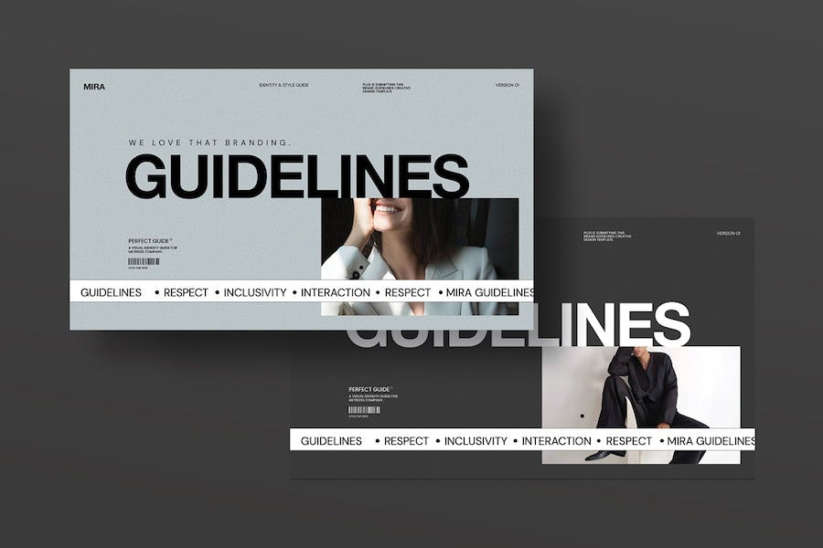 高级品牌指南演示文稿PPT模板 - 顶尖PPT