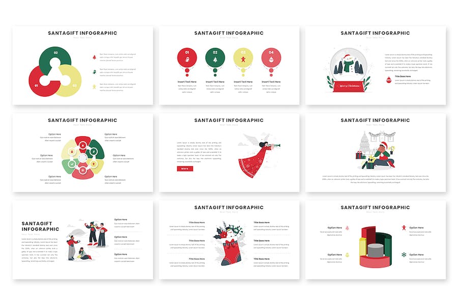 商业数据信息图表可视化PPT模板 - 顶尖PPT