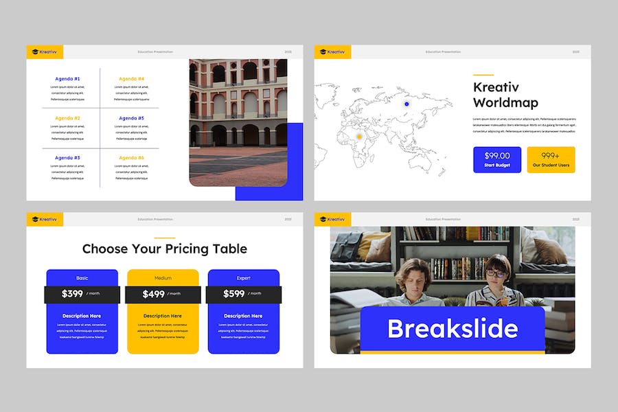 创意教育课程设计方案PPT模板 - 顶尖PPT