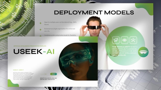 人工智能创业融资计划书Keynote模板 - 顶尖PPT