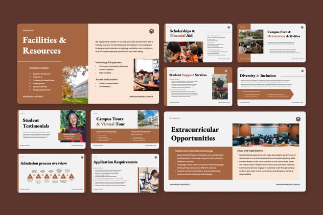 大学招商方向介绍keynote模板 - 顶尖PPT