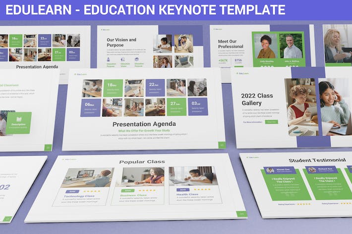 教育教学培训机构keynote模板 - 顶尖PPT