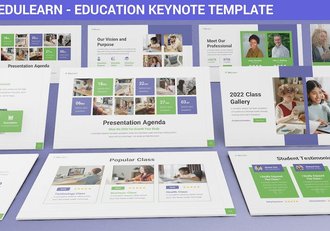 教育教学培训机构keynote模板 - 顶尖PPT