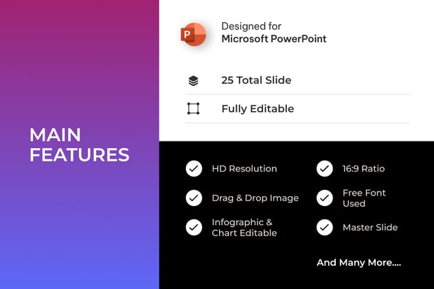 流程信息图形PPT模板 - 顶尖PPT