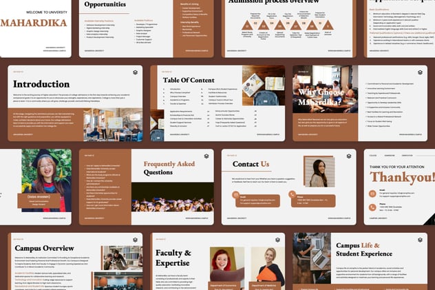 大学招商方向介绍keynote模板 - 顶尖PPT