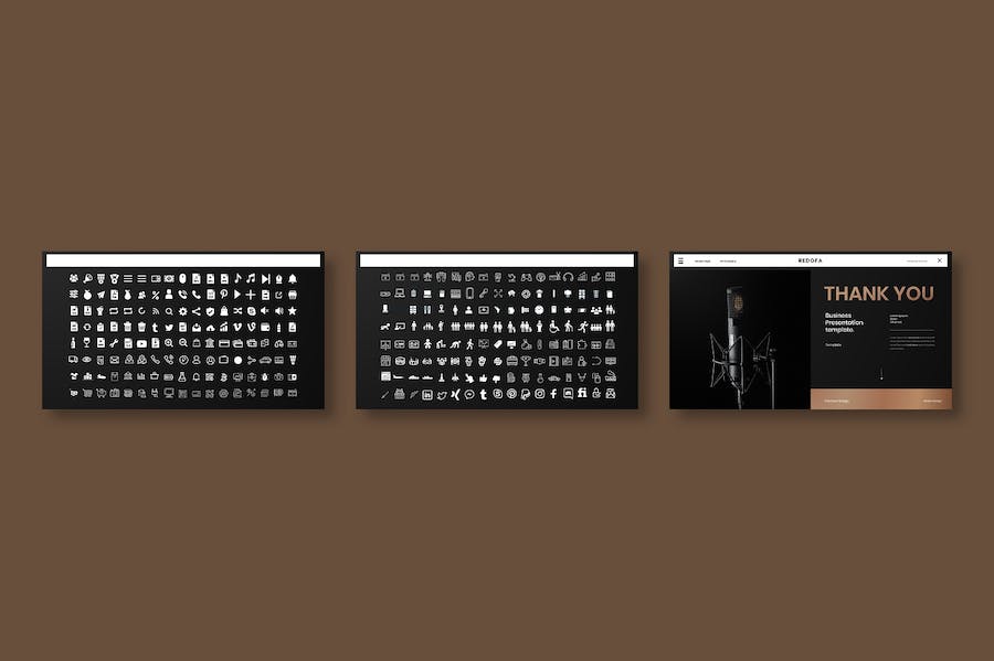 商务企业品牌宣传推广Keynote模板 - 顶尖PPT