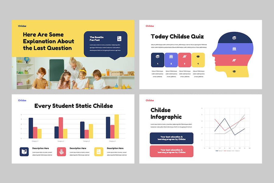 儿童教育培训机构学校keynote模板 - 顶尖PPT