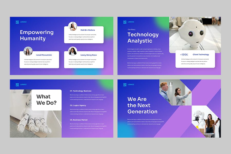 技术开发应用工程方案展示PPT模板 - 顶尖PPT