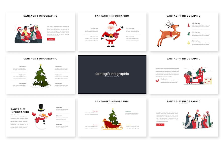 商业数据信息图表可视化PPT模板 - 顶尖PPT