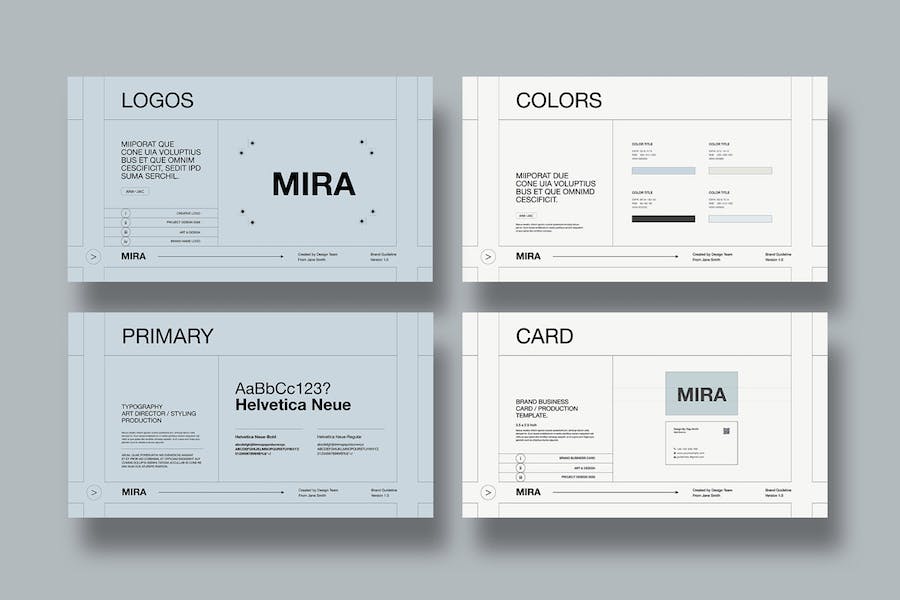 高级品牌指南演示文稿PPT模板 - 顶尖PPT