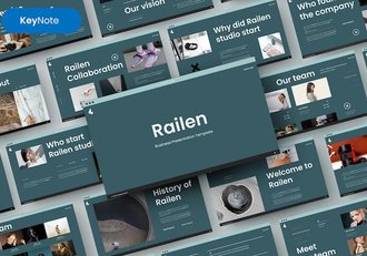 欧美商务风格通用keynote模板 - 顶尖PPT