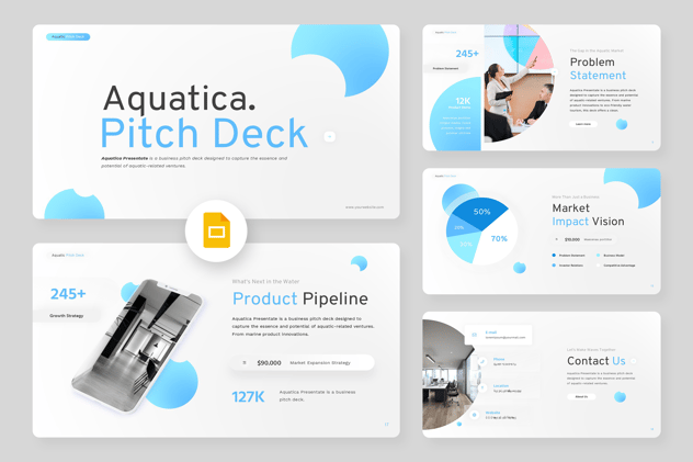 拟态设计风格商务通用PPT模板 - 顶尖PPT